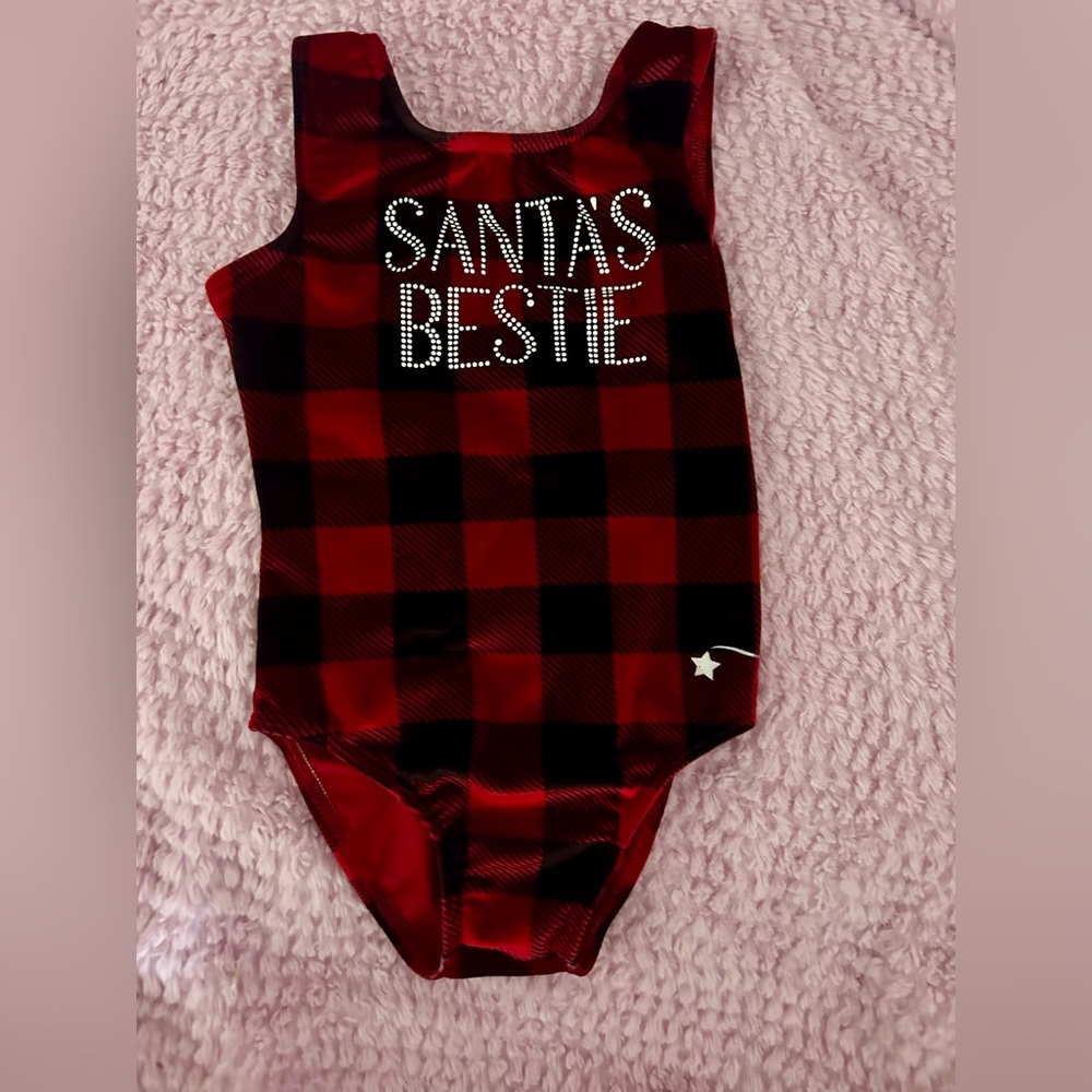 GK gymnastics or dance leotard. Velvet child’s size small